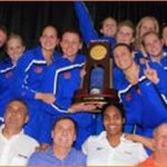 Gators women’s swimming & diving team takes 2010 NCAA Championship, first since 1982