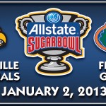 No. 3 Florida Gators set to face No. 21 Louisville Cardinals in 2013 Allstate Sugar Bowl