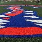 LOOK: Gators logo looks sharp on turf inside Florida’s new indoor practice facility