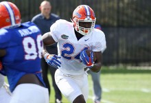 Florida RB committee takes hit as Mark Thompson cited for marijuana, suspended vs. Georgia