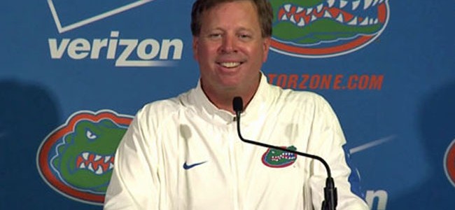 Florida coach Jim McElwain reaches back 31 years for his April Fool’s joke