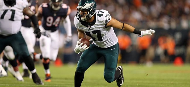 Super Bowl 2018: Trey Burton throws TD pass for Eagles on trick play