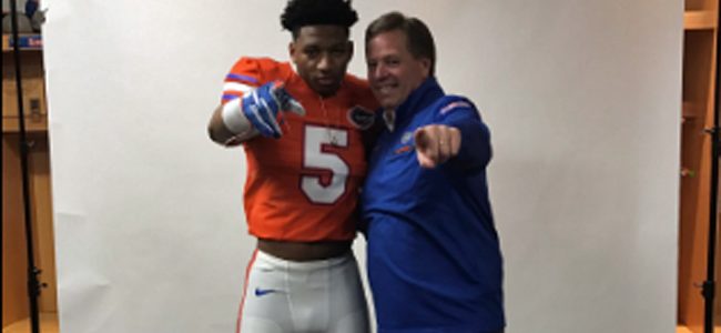 Four-star cornerback Brad Stewart commits to Florida, bolstering 2017 recruiting class