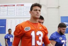 Florida football: Feleipe Franks likely out for season with dislocated ankle