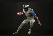 LOOK: Florida Gators honor 25 years of ‘The Swamp’ with green scale alternate uniforms