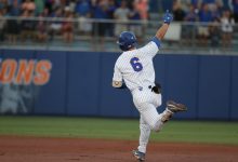 Florida baseball walks off vs. Auburn in extras for chance to defend title in College World Series