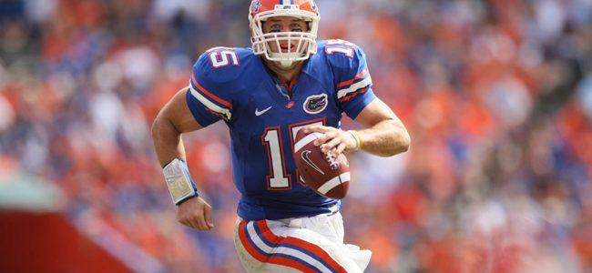 Florida Gators celebrate Tim Tebow with Ring of Honor induction, 2008