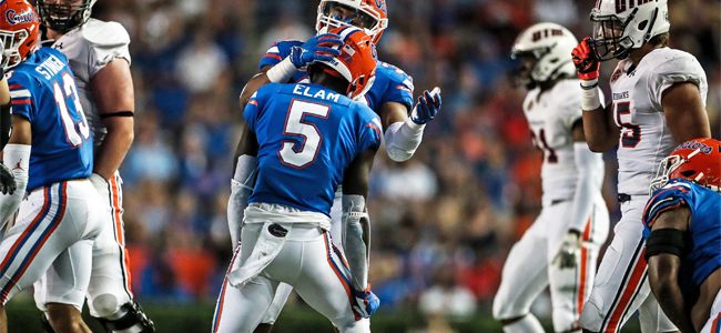 Florida vs. Tennessee: Gators star CB Kaiir Elam held out with knee injury, per reports