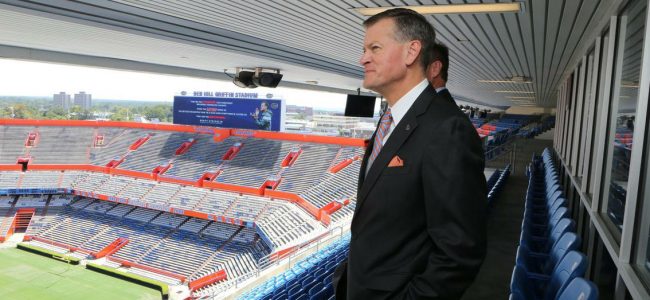 Florida AD Scott Stricklin takes to Twitter to seek future nonconference football opponents