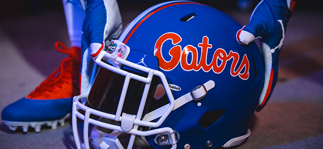 LOOK Florida Gators football to debut blue modern helmets for first