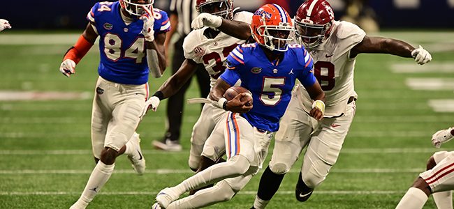 Florida QB Emory Jones steps into the pressure cooker after patiently waiting for a field to explode on