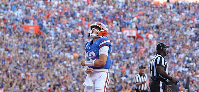 College football rankings: Florida Gators return to top 8 of AP Top 25 for first time since 2020
